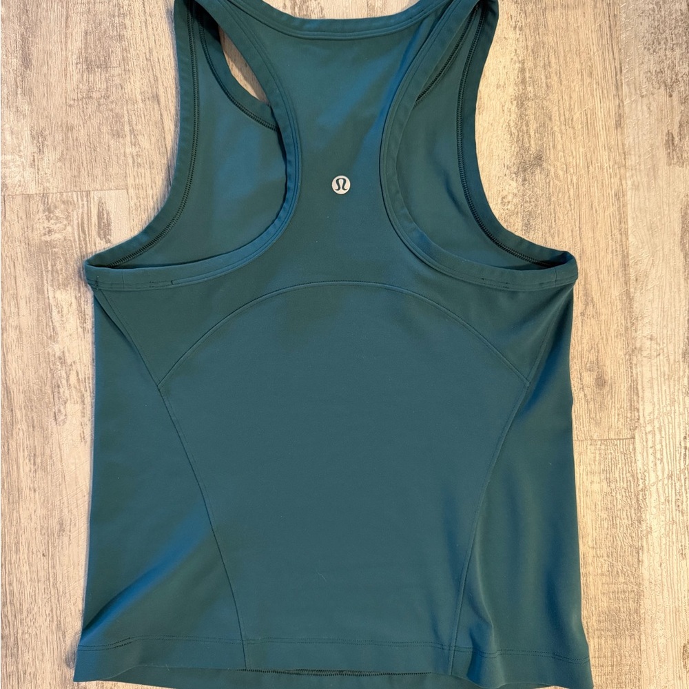 lululemon athletica Teal Green Racerback Tank